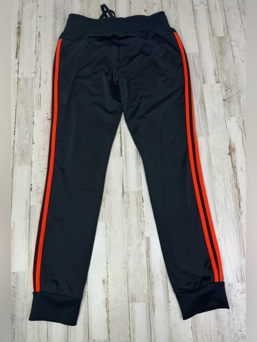 Adidas Climalite Men’s S Sweatpants Black Red Stripe